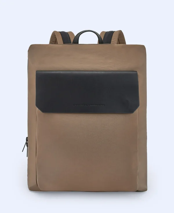 Adolfo Dominguez Sacs*Sac A Dos En Polyester Recycle Marron