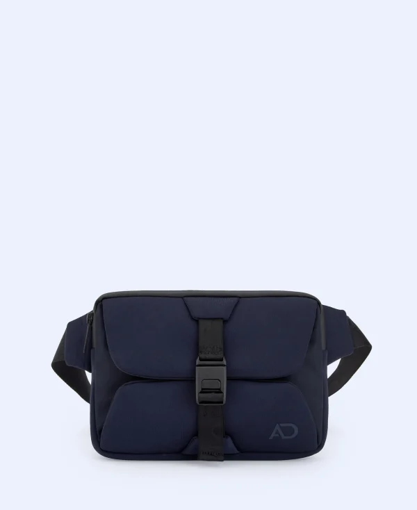 Adolfo Dominguez Sacs*Sac Banane Deployable En Neoprene Bleu Marine