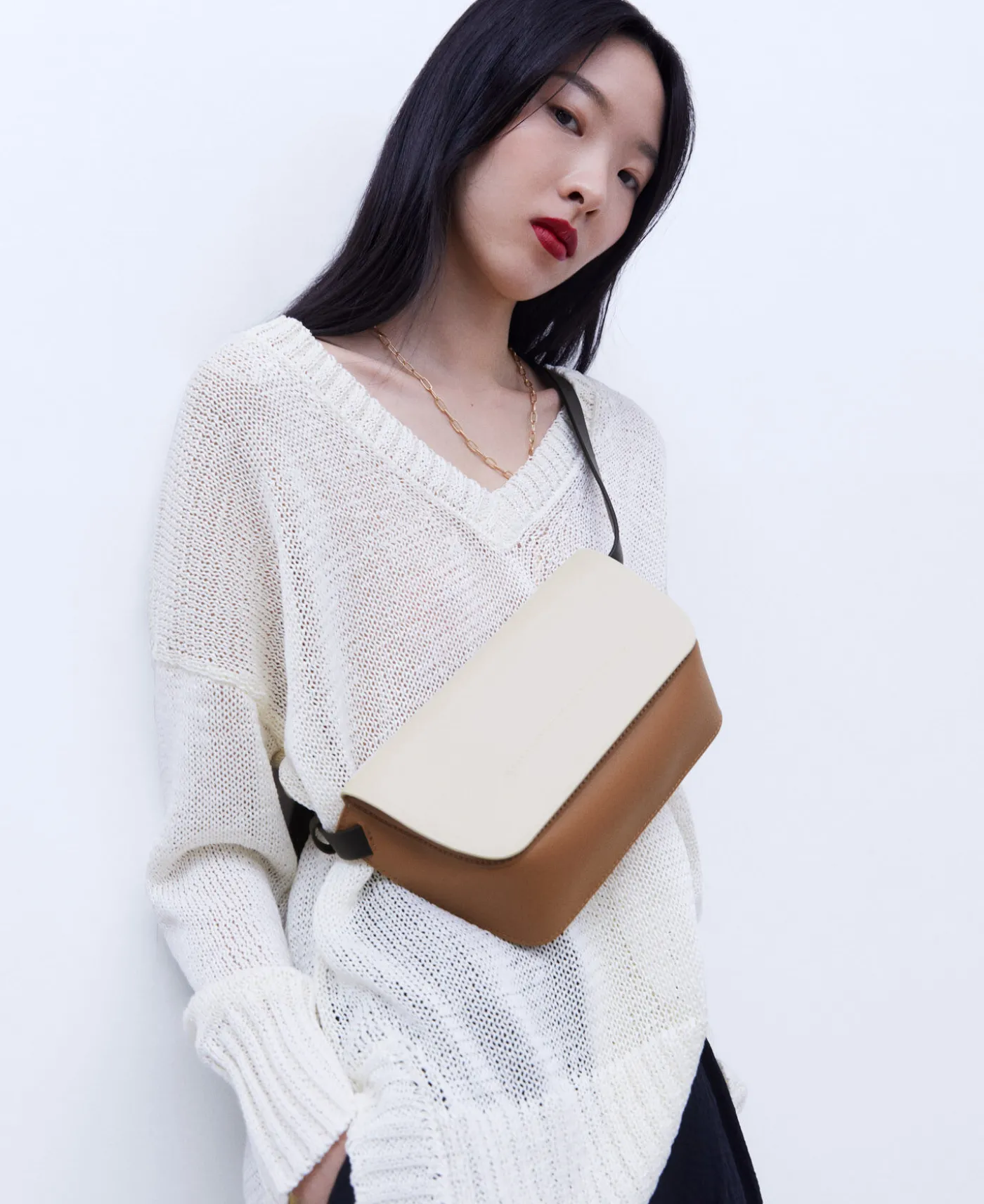 sac_banane_tricolore_en_c_5.webp Adolfo Dominguez Sacs*Sac Banane Tricolore En Cuir De Vachette Multicolore