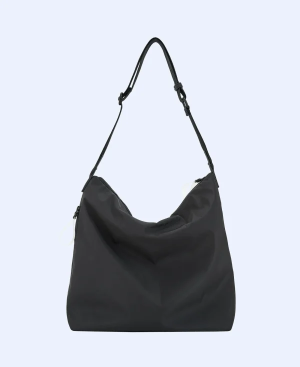 Adolfo Dominguez Sacs*Sac Hobo En Polyester Recycle Noir