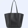 Adolfo Dominguez Sacs*Sac Shopper Recycle En Texture Grainee Noir