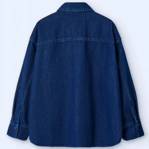 Adolfo Dominguez Chemises Et Tops*Surchemise En Jean Oversize Bleu Denim