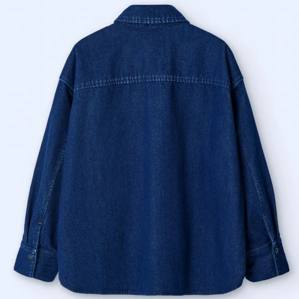 Adolfo Dominguez Chemises Et Tops*Surchemise En Jean Oversize Bleu Denim