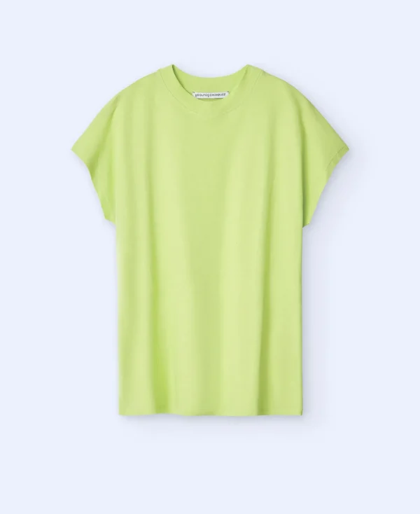 Adolfo Dominguez T-Shirts*T-Shirt En Coton Vert Pistache